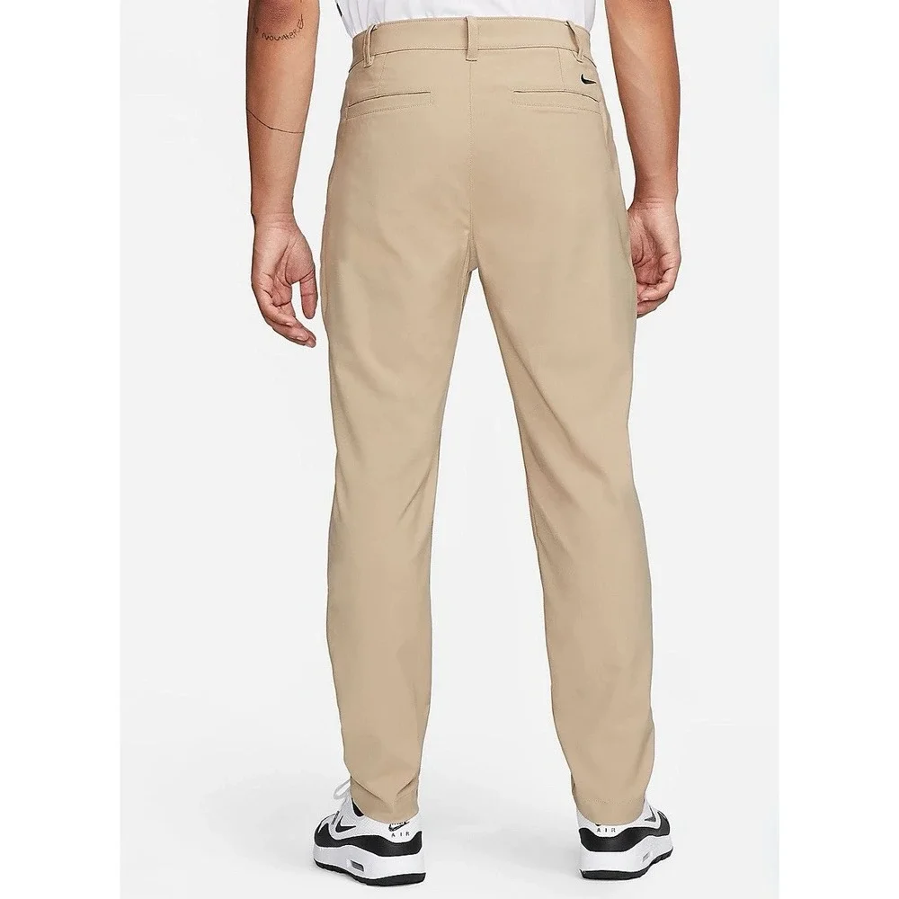Nike Men's Dri Fit Victory Golf Pants Khaki 40X27 Grip Comfort Waist Swoosh Logo